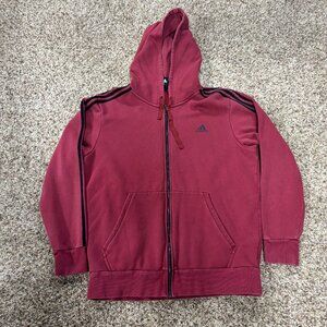 Adidas Full Zip Hoodie - Preowned - Men's Size L - CL